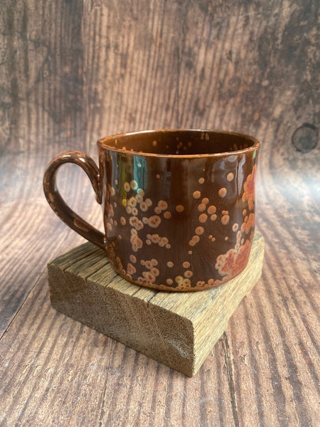 Large Ceramic Copper Moon Mug