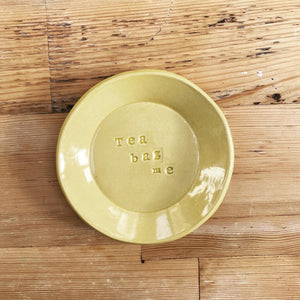 Yellow Ceramic Dish