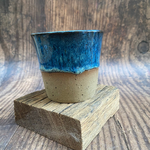 Half Naked Blue Ceramic Mug
