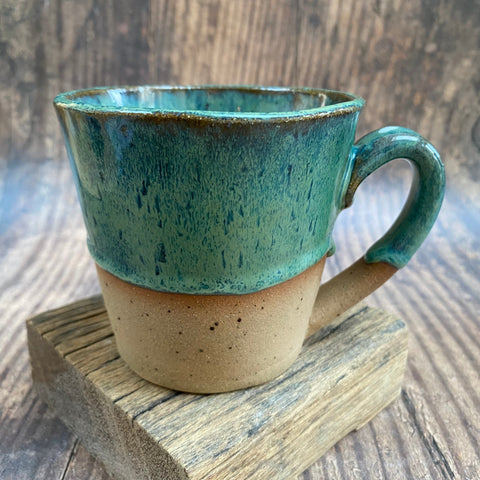 Half Naked Green Ceramic Mug