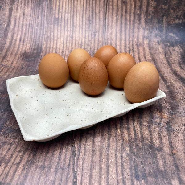 White Egg Tray